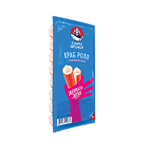 Crab sticks "Crab roll" imitation with cheese pasteurized chilled 180 g